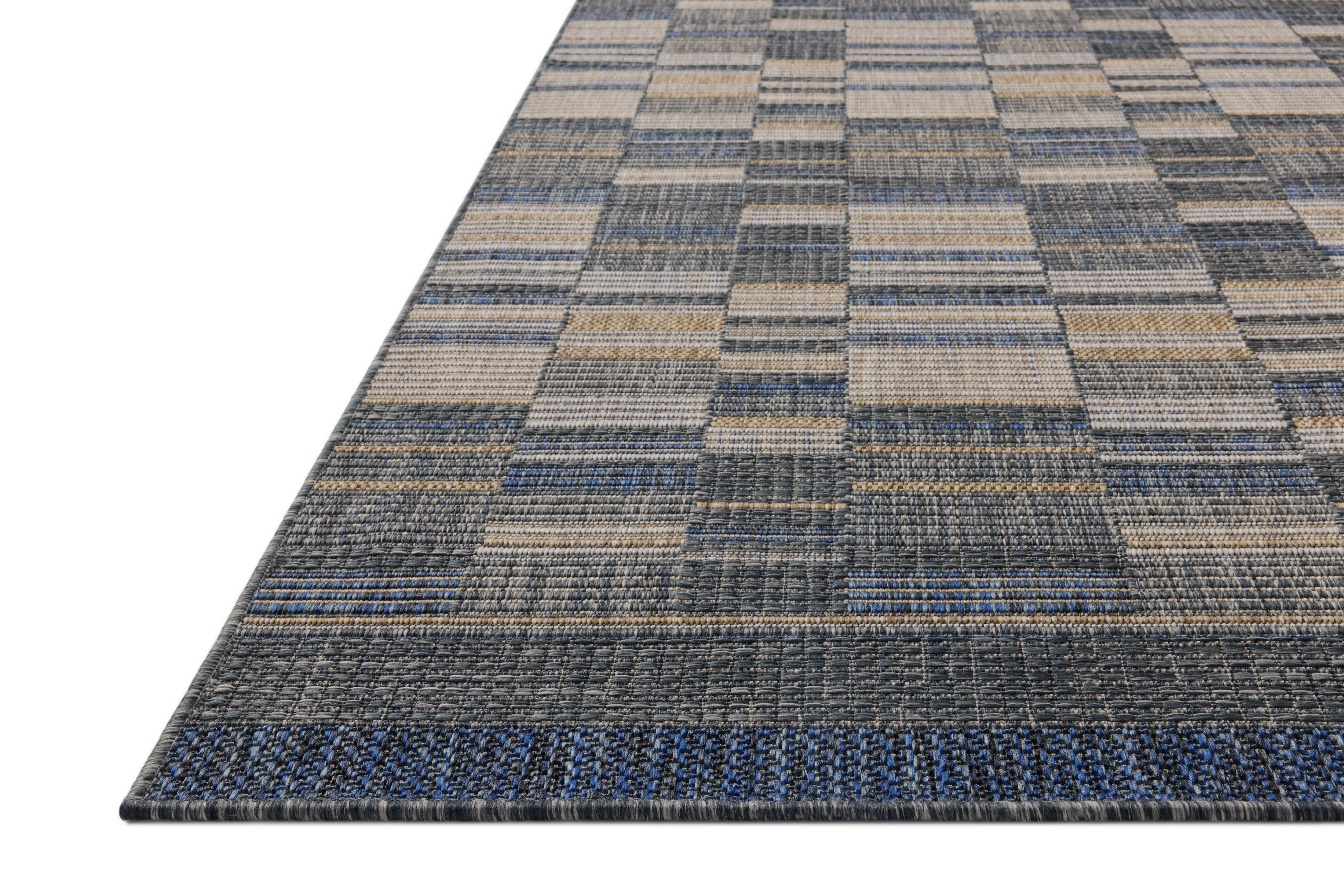 Loloi Birch Denim / Gold Rug Rugs Loloi