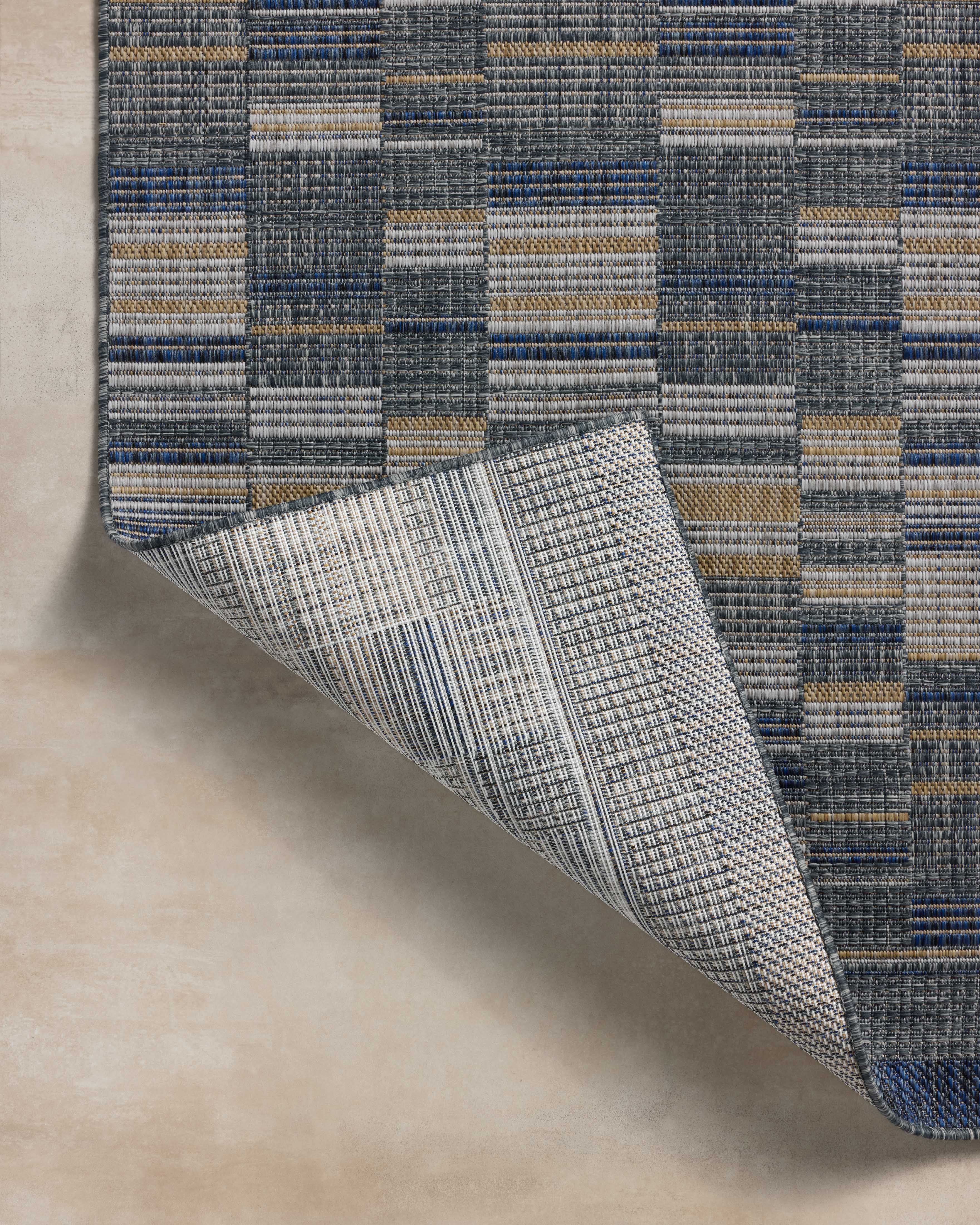Loloi Birch Denim / Gold Rug Rugs Loloi