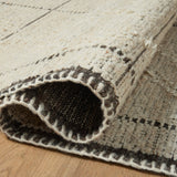 Amber Lewis x Loloi Bowie Ivory / Mocha Rug