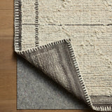 Amber Lewis x Loloi Bowie Ivory / Mocha Rug