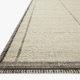 Amber Lewis x Loloi Bowie Ivory / Mocha Rug