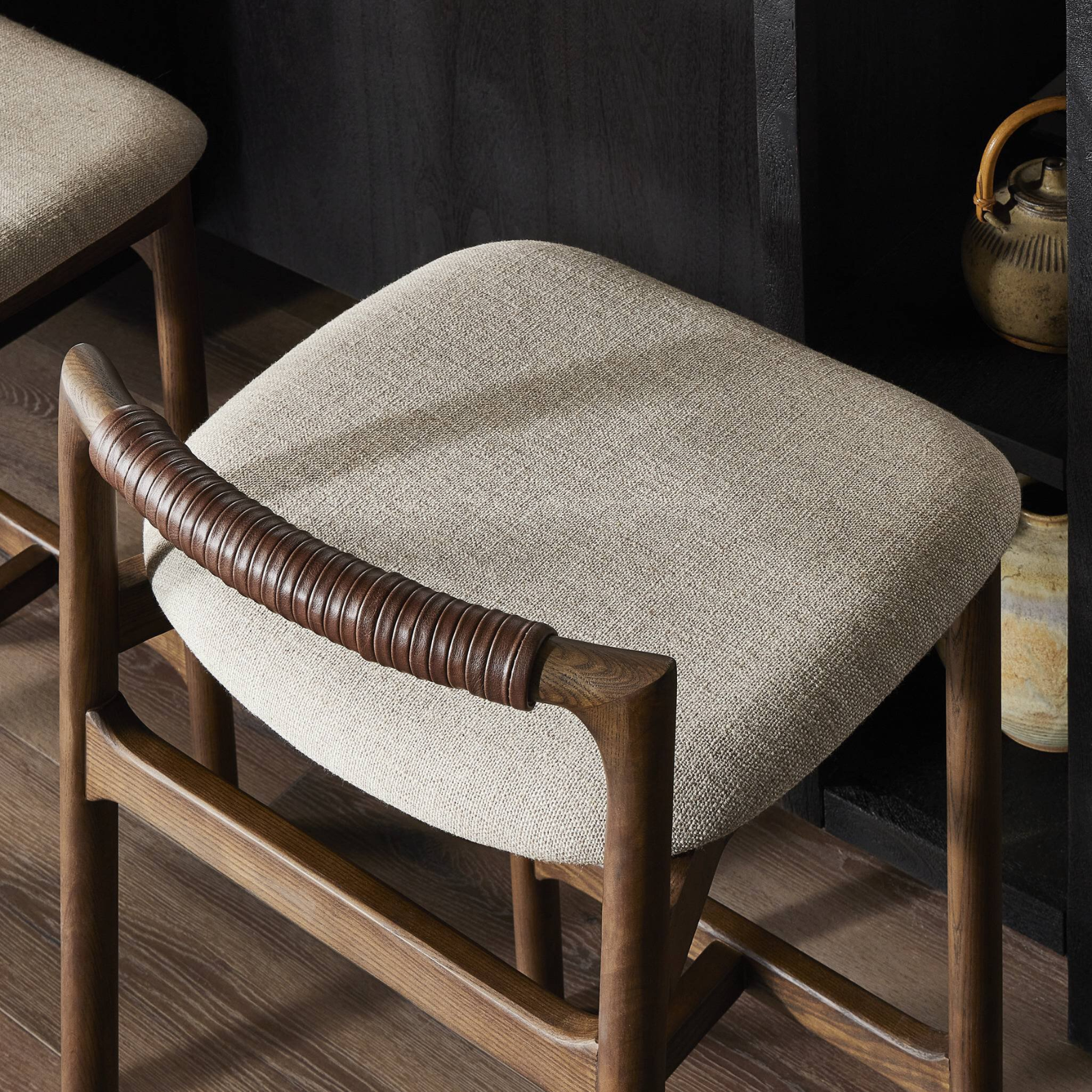 Bodie Counter Stool FURNITURE - bar/counter stool Four Hands