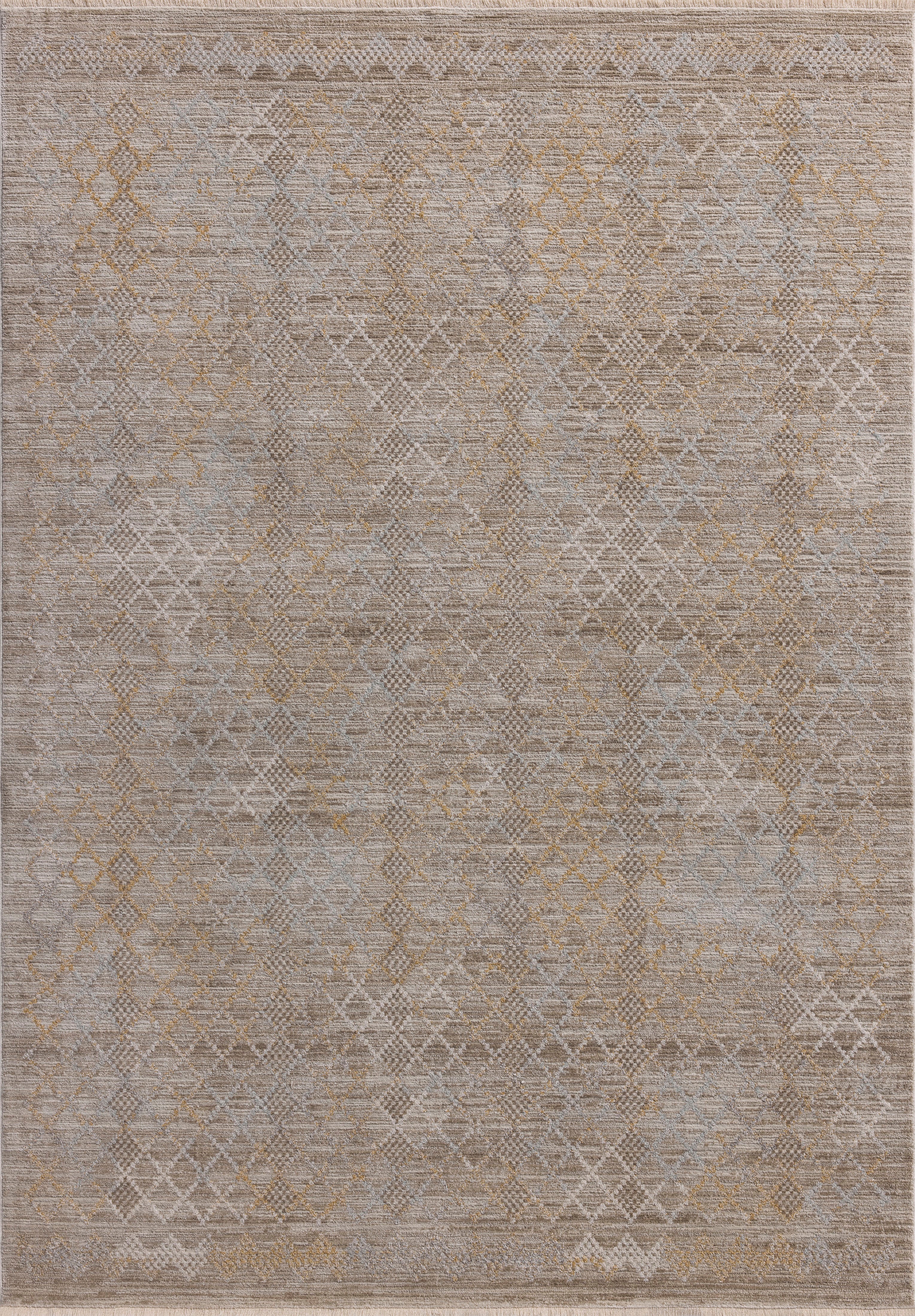 Amber Lewis x Loloi Cali Taupe / Multi RUGS - patterned Loloi
