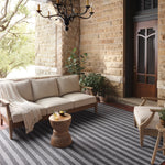 Magnolia Home by Joanna Gaines x Loloi Charlie Charcoal / Grey Rug 0-RUGS-patterned Loloi
