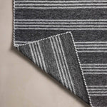 Magnolia Home by Joanna Gaines x Loloi Charlie Charcoal / Grey Rug 0-RUGS-patterned Loloi