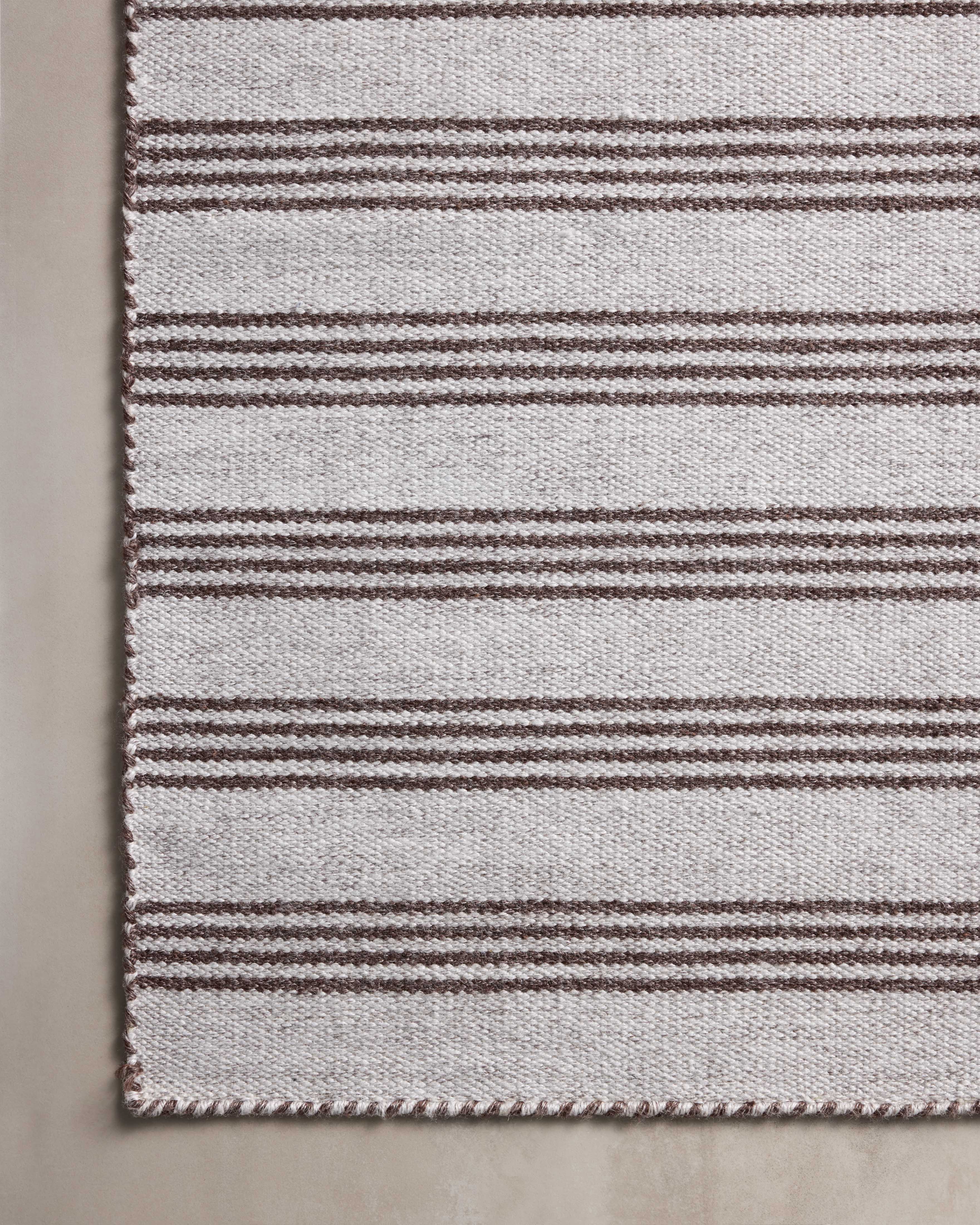 Magnolia Home by Joanna Gaines x Loloi Charlie Silver / Bark Rug 0-RUGS-patterned Loloi