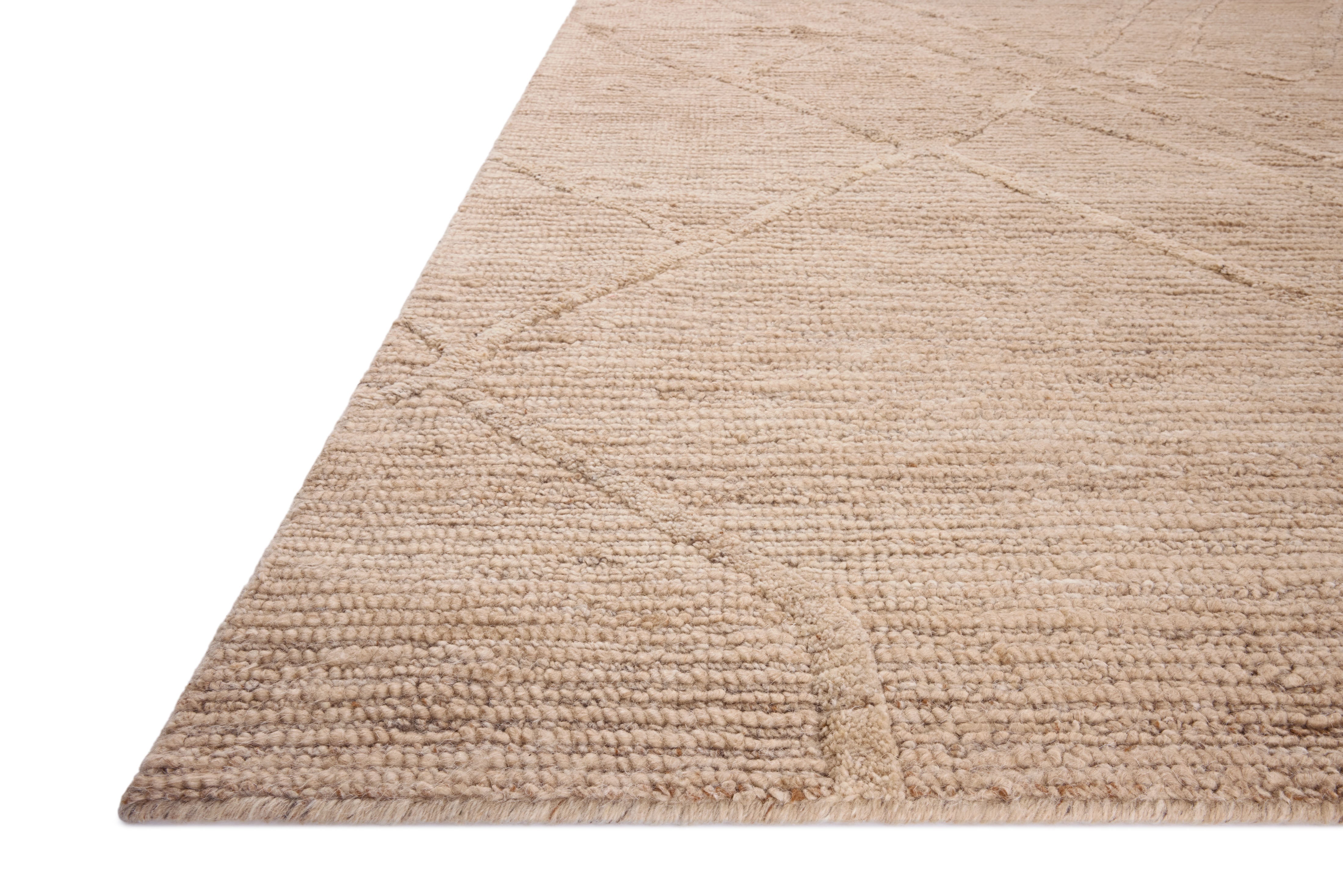 Loloi Cline Champagne Rug 1- RUGS - wool Loloi