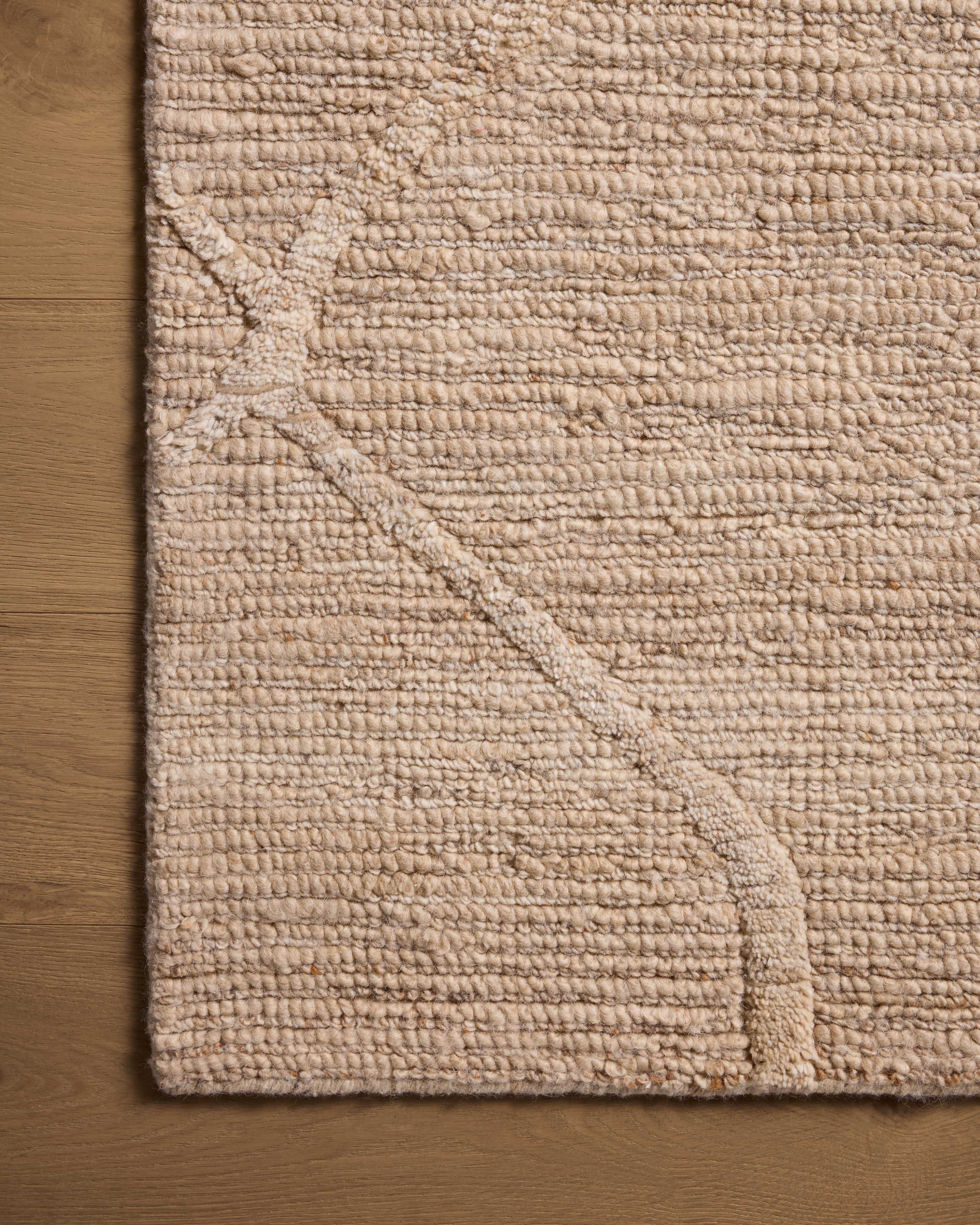 Loloi Cline Champagne Rug 1- RUGS - wool Loloi