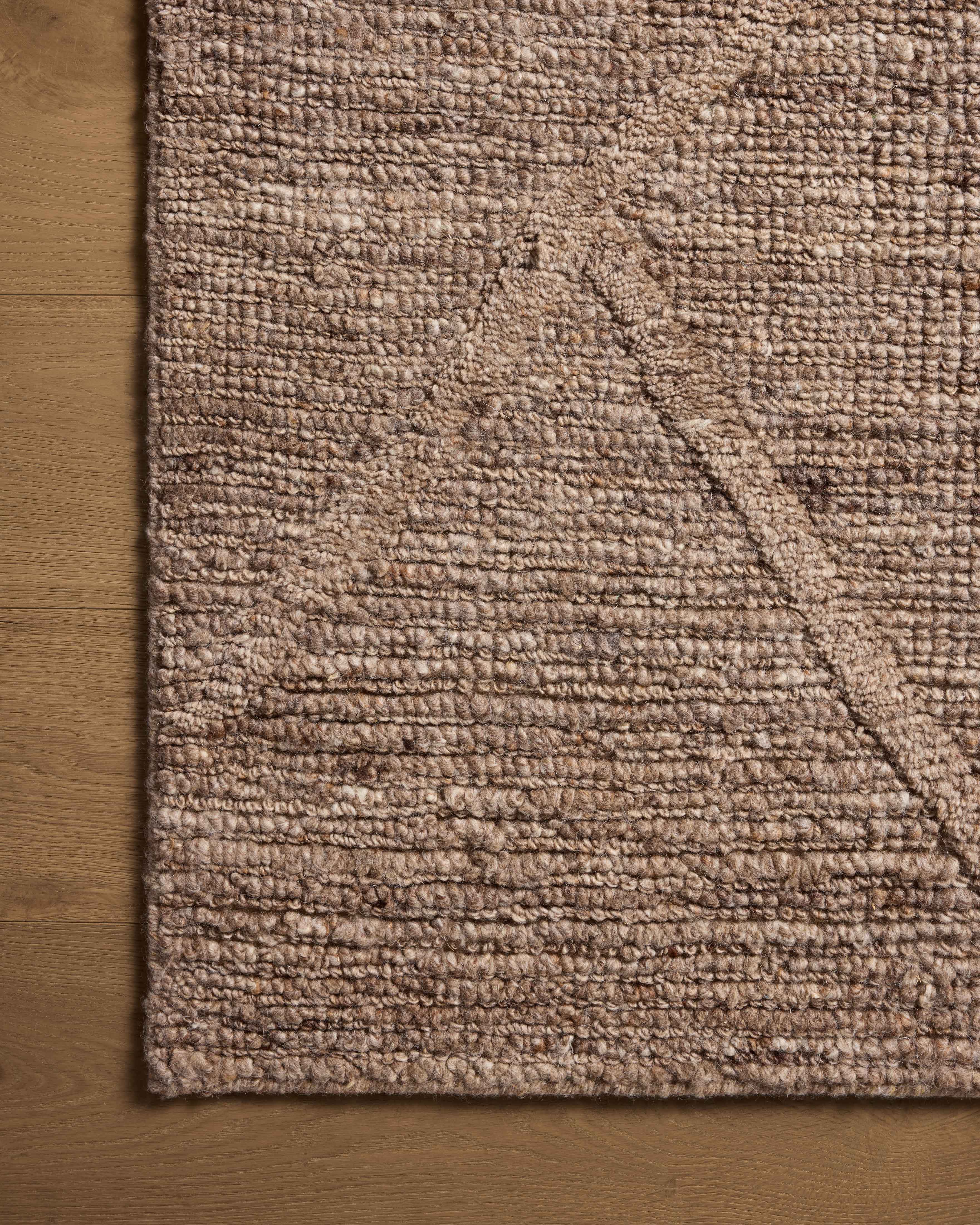 Loloi Cline Mocha Rug 1- RUGS - wool Loloi