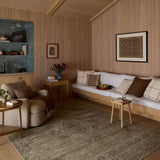 Amber Lewis x Loloi Cambria Sand / Olive Rug