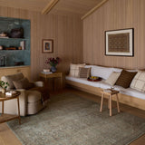 Amber Lewis x Loloi Cambria Aqua / Natural Rug