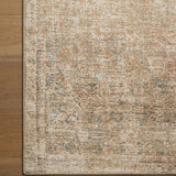 Amber Lewis x Loloi Cambria Ocean / Brick Rug