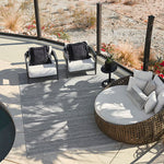 Cedar Silver Outdoor Rug 5-Rugs - indoor/outdoor Momeni