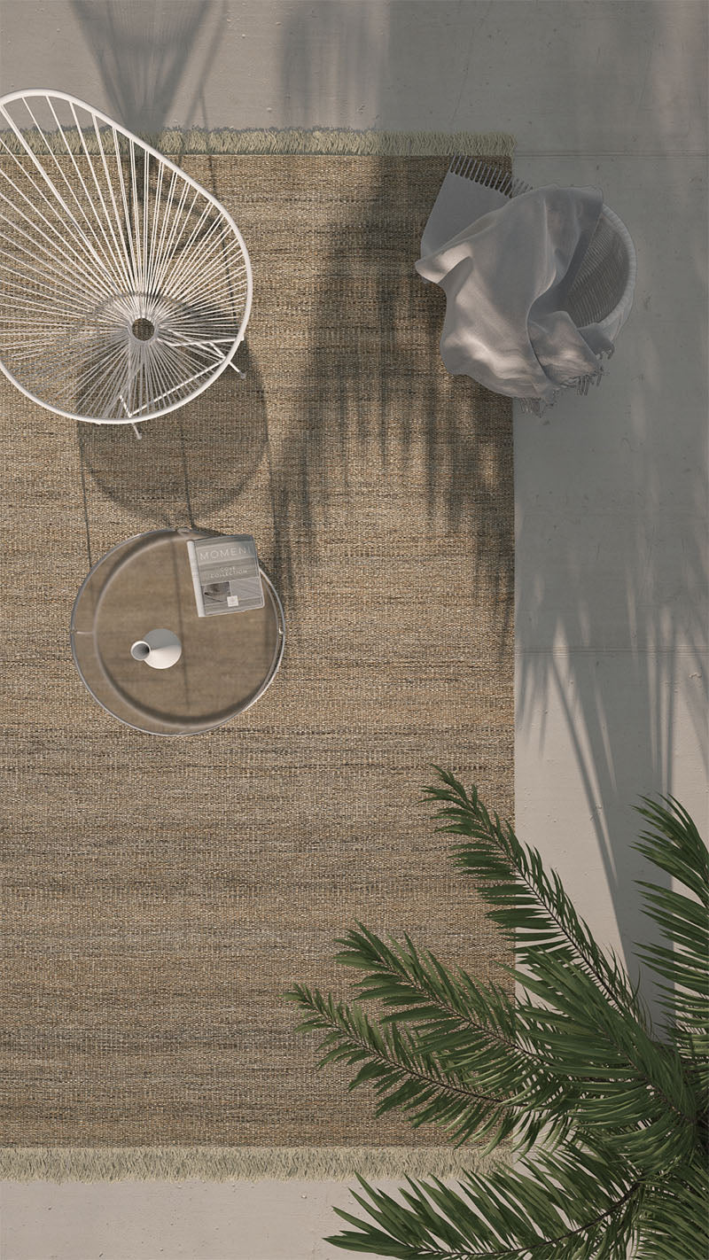 Cedar Grey Outdoor Rug 5-Rugs - indoor/outdoor Momeni