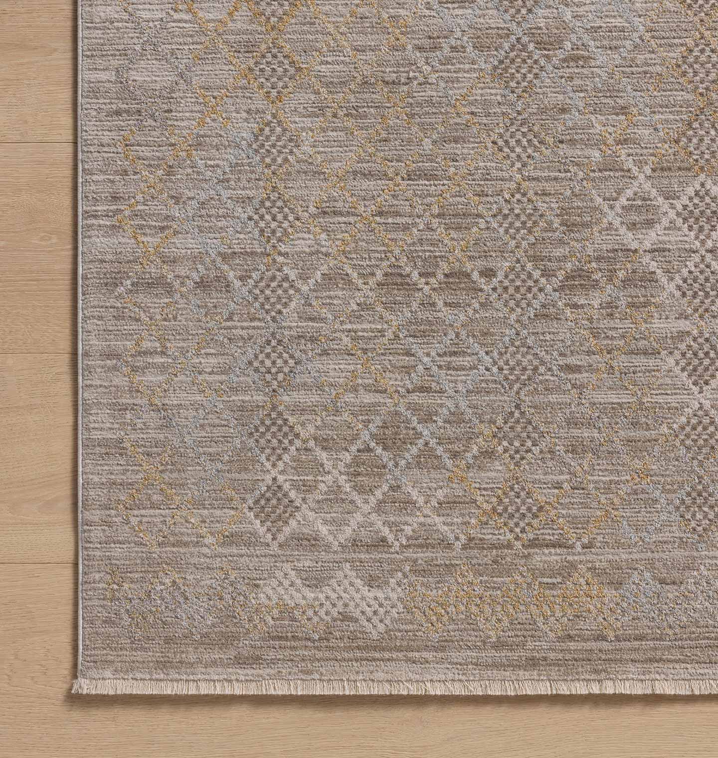 Amber Lewis x Loloi Cali Taupe / Multi RUGS - patterned Loloi