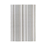 Gradation Ticking Handwoven Indoor/Outdoor Rug RUGS - outdoor Dash & Albert Grey 2' x 3'