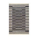 Heights Handwoven Wool Rug RUGS-wool Dash & Albert Charcoal 2' x 3'