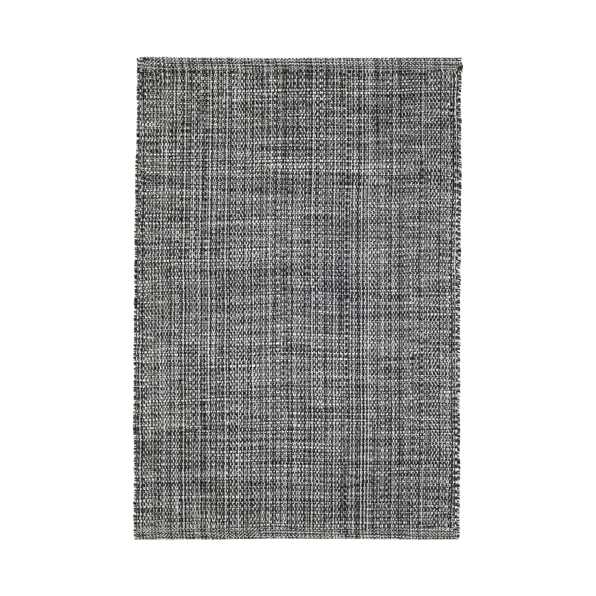Fusion Handwoven Indoor/Outdoor Rug RUGS - outdoor Dash & Albert Black 2' x 3'