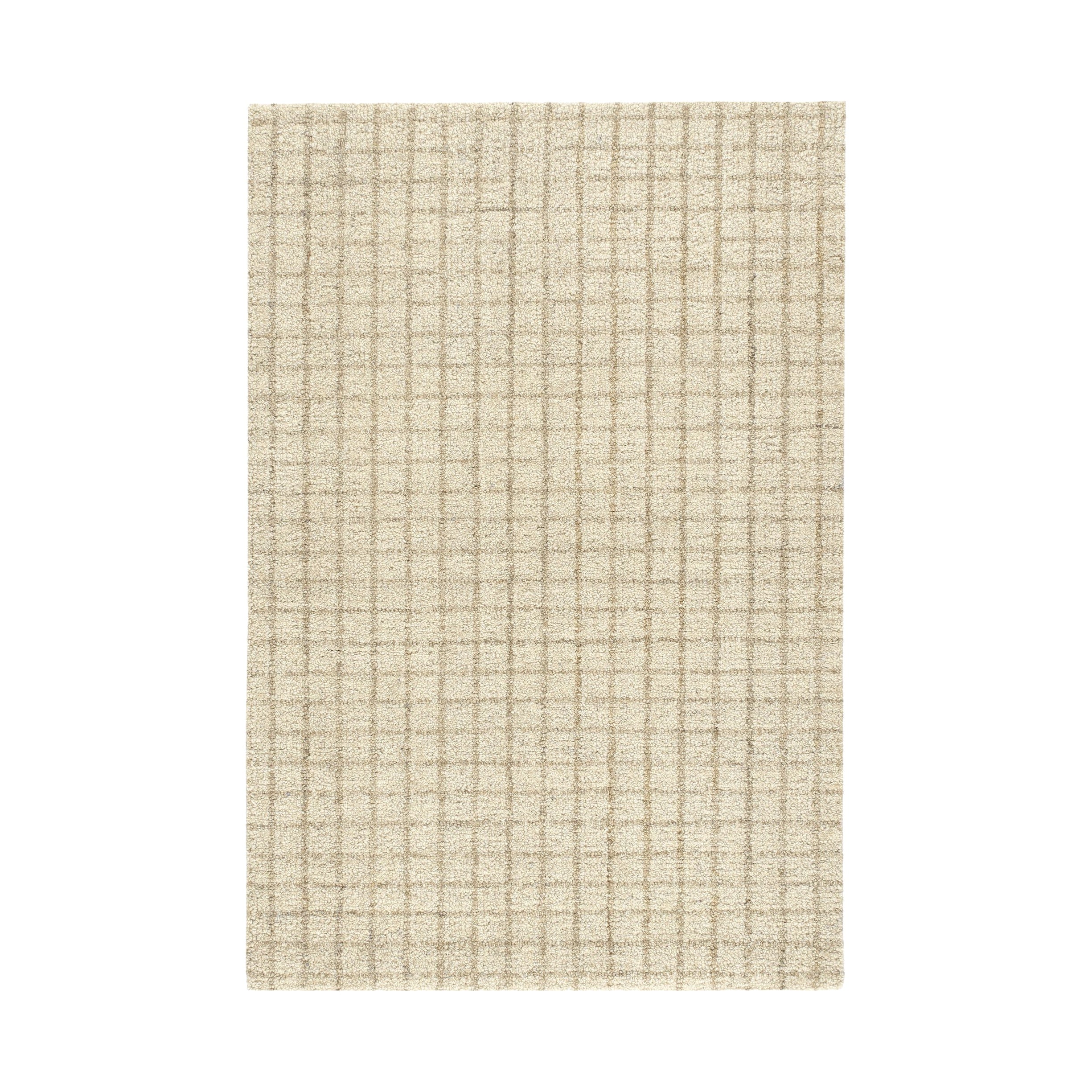 Conall Hand Micro Hooked Wool Rug RUGS-wool Dash & Albert Natural 2' x 3'