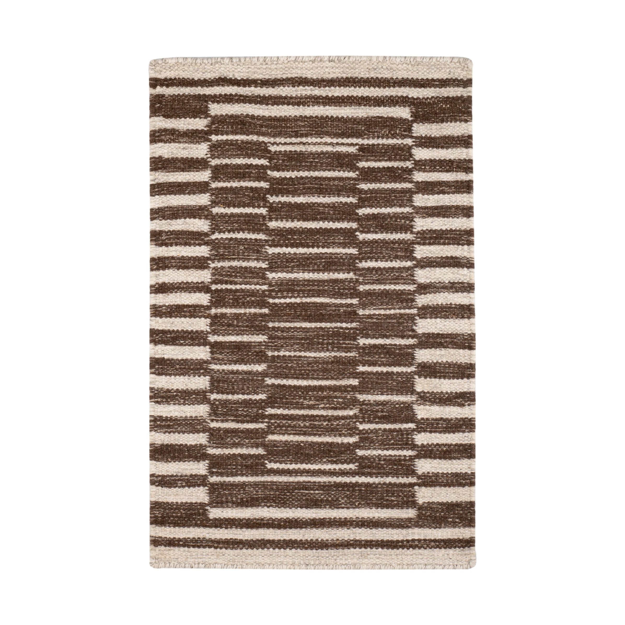 Heights Handwoven Wool Rug RUGS-wool Dash & Albert Natural 2' x 3'