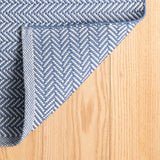 Herringbone Handwoven Indoor/Outdoor Rug RUGS - outdoor Dash & Albert