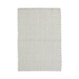 Two-Tone Rope Handwoven Indoor/Outdoor Rug RUGS - outdoor Dash & Albert Platinum/White 2' x 3'