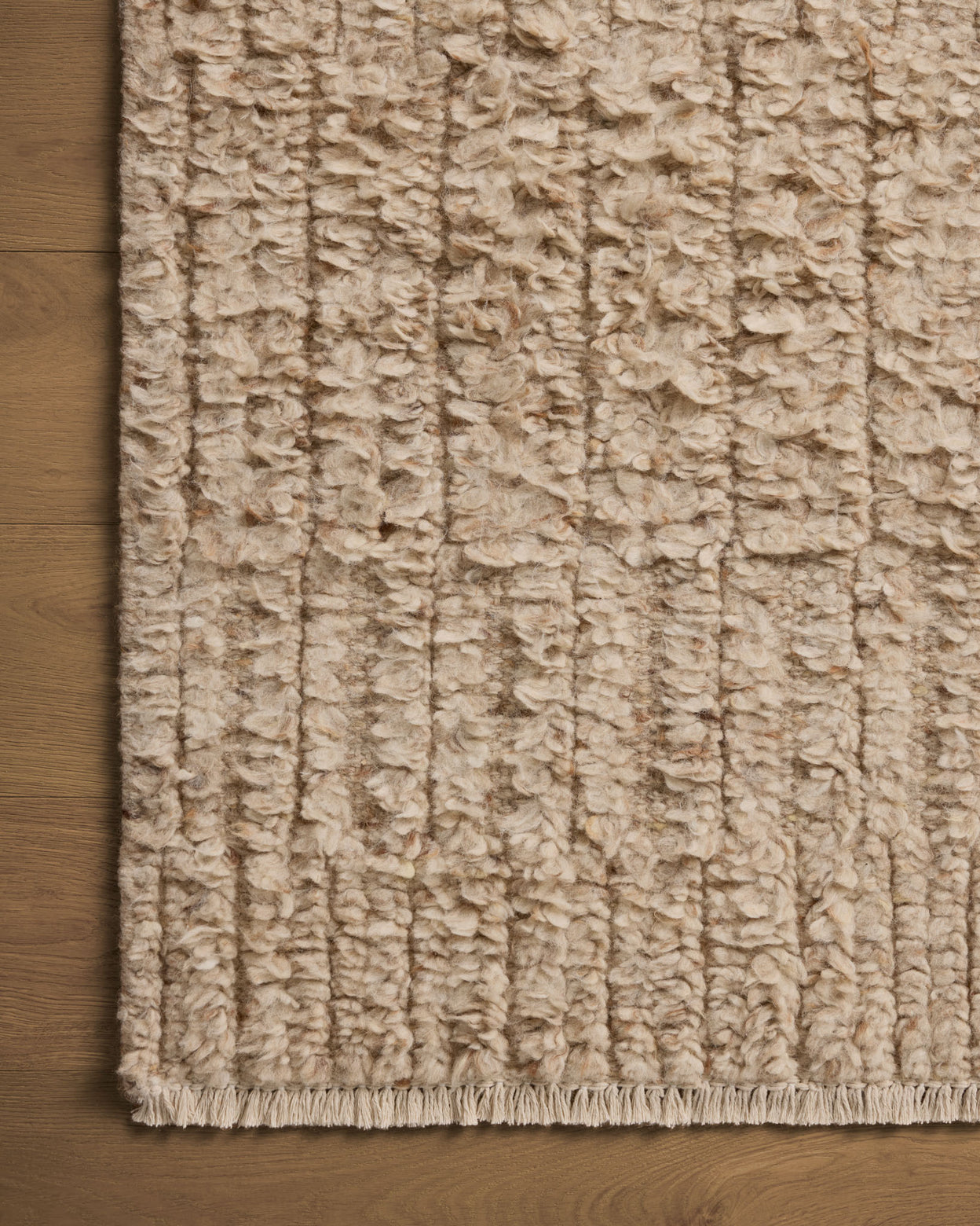 Brigette Romanek x Loloi Dana Sand Rug 1- RUGS - wool Loloi
