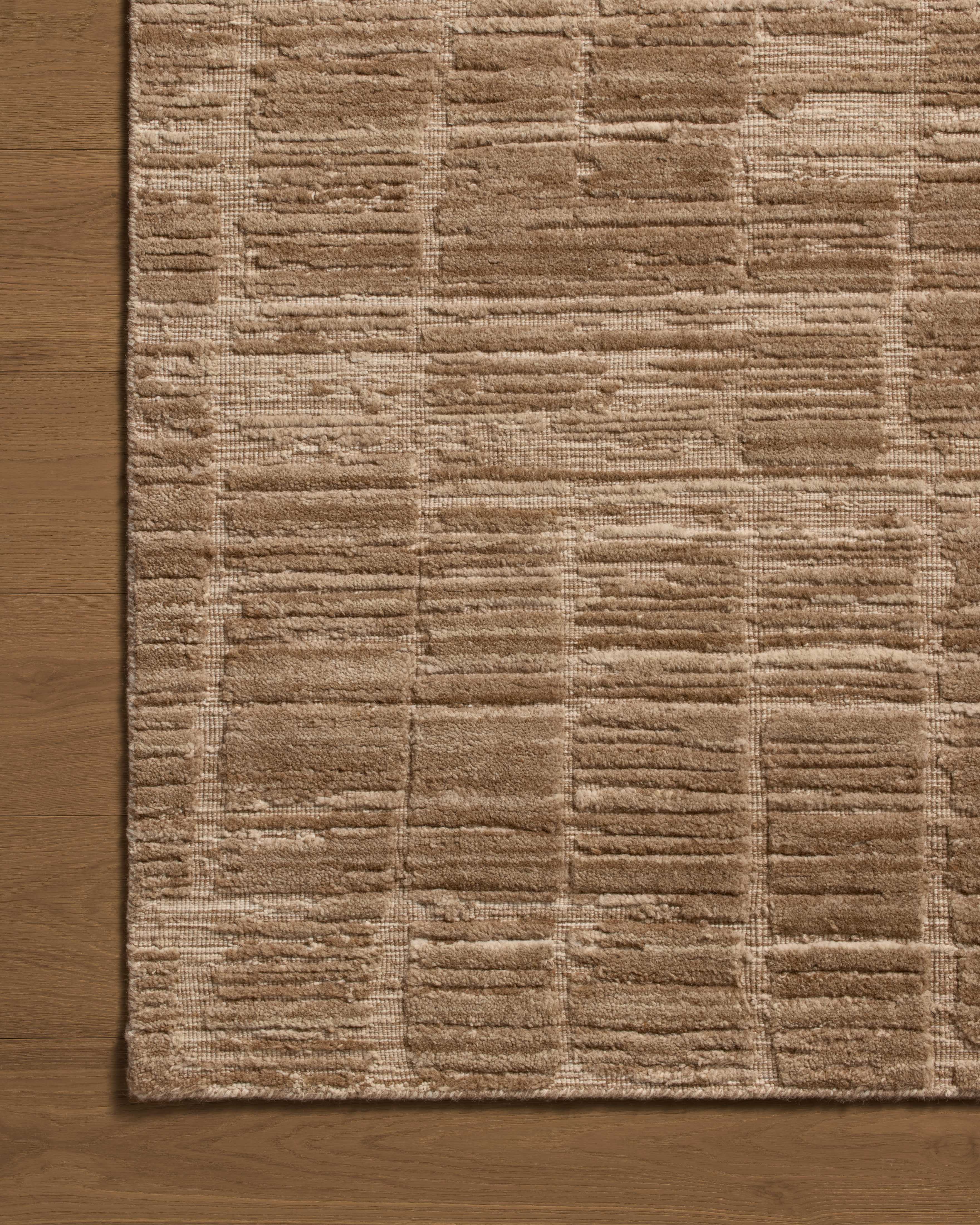 Jean Stoffer x Loloi Daniel Fawn Rug 1- RUGS - wool Loloi