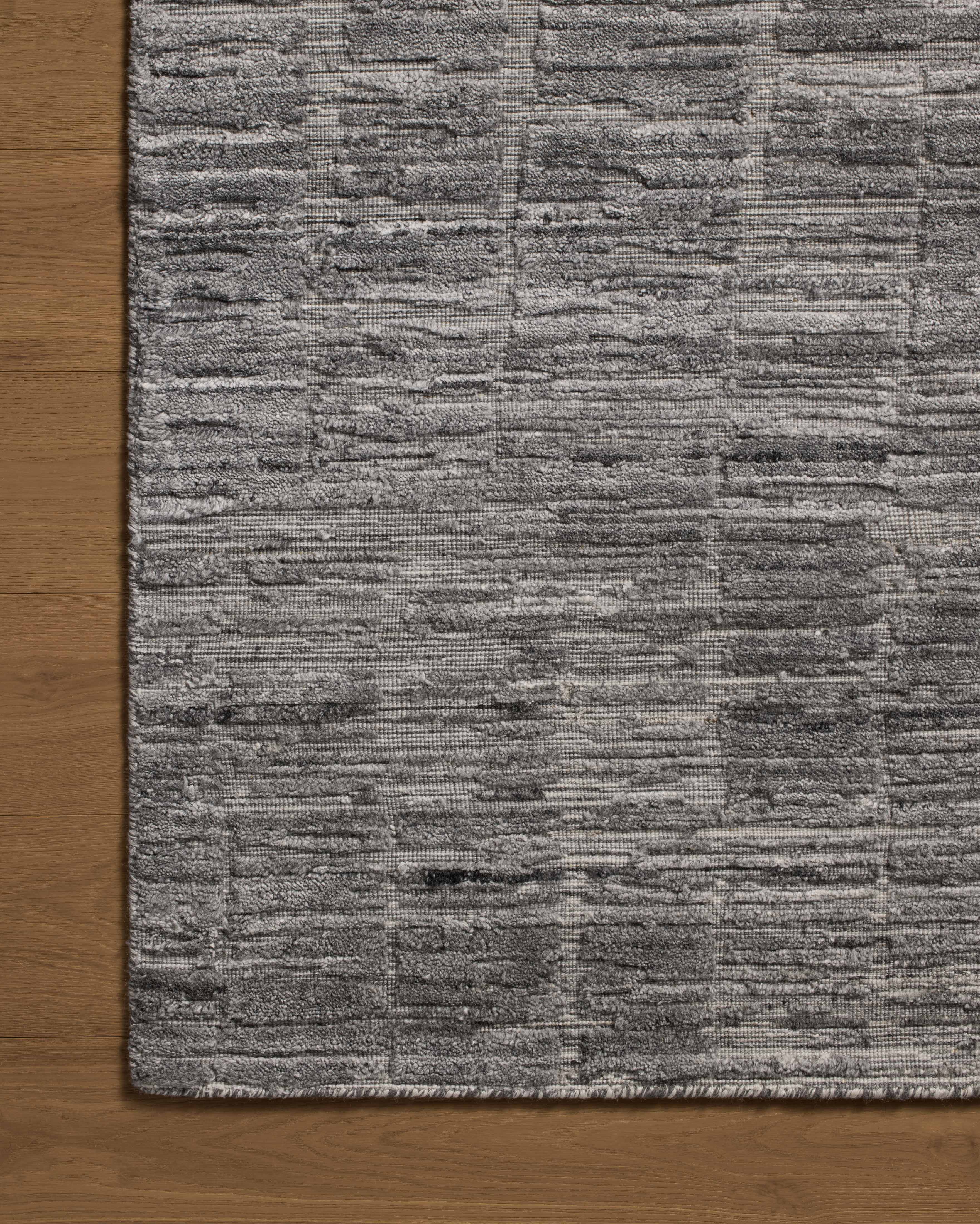 Jean Stoffer x Loloi Daniel Slate Rug 1- RUGS - wool Loloi