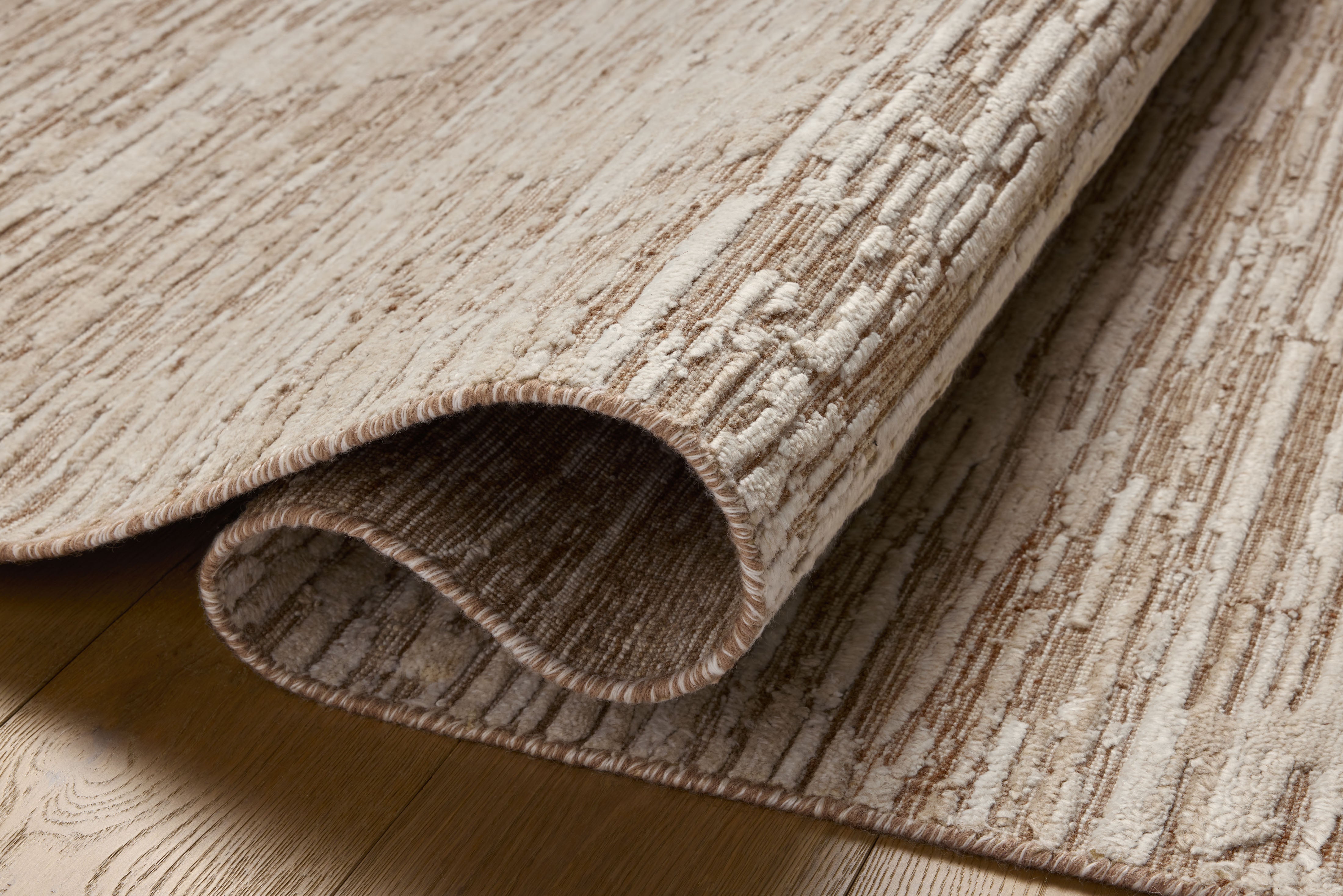 Jean Stoffer x Loloi Daniel Natural Rug 1- RUGS - wool Loloi