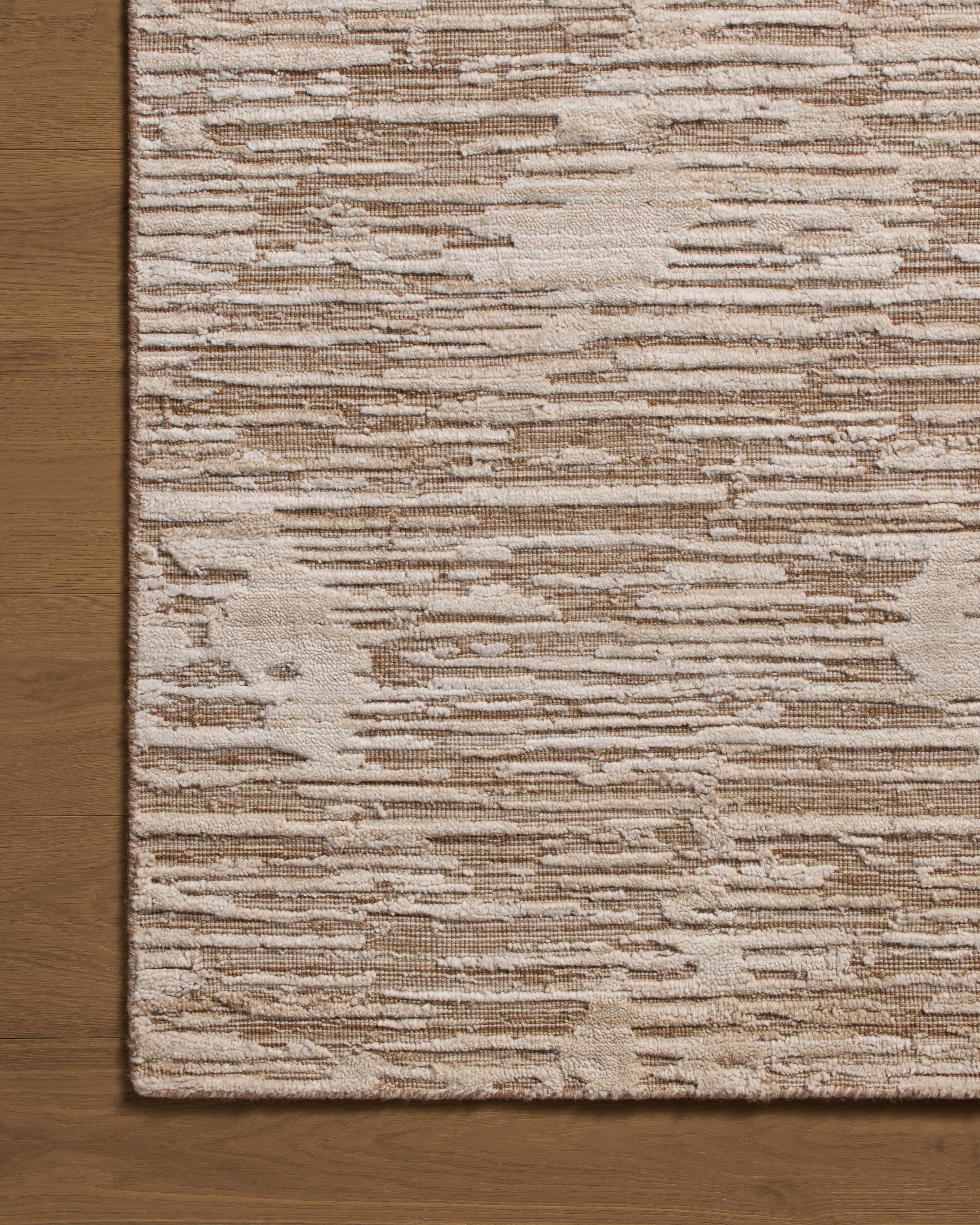 Jean Stoffer x Loloi Daniel Natural Rug 1- RUGS - wool Loloi