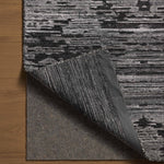 Jean Stoffer x Loloi Daniel Charcoal Rug 1- RUGS - wool Loloi