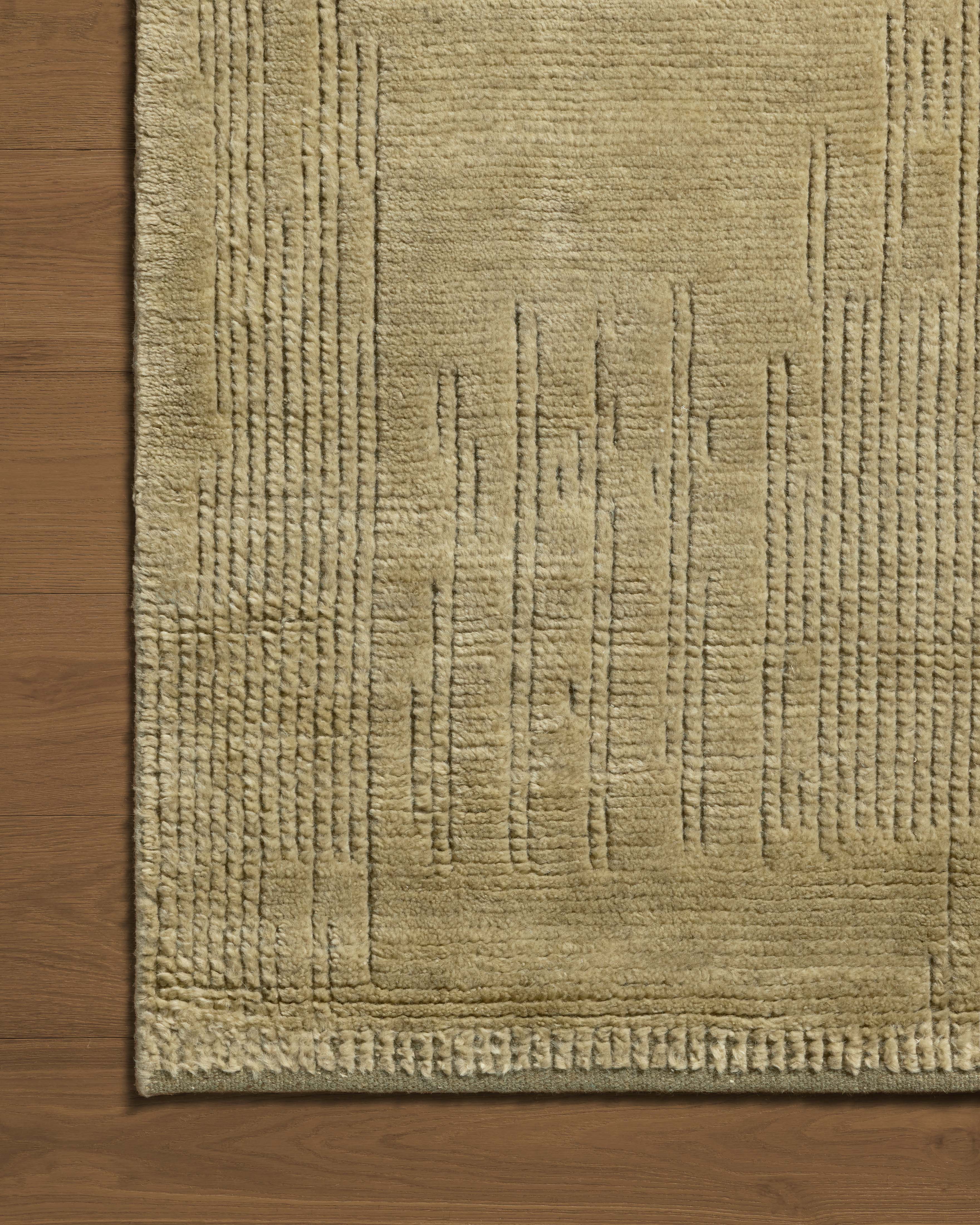 Jean Stoffer x Loloi David Olive Rug 1- RUGS - wool Loloi