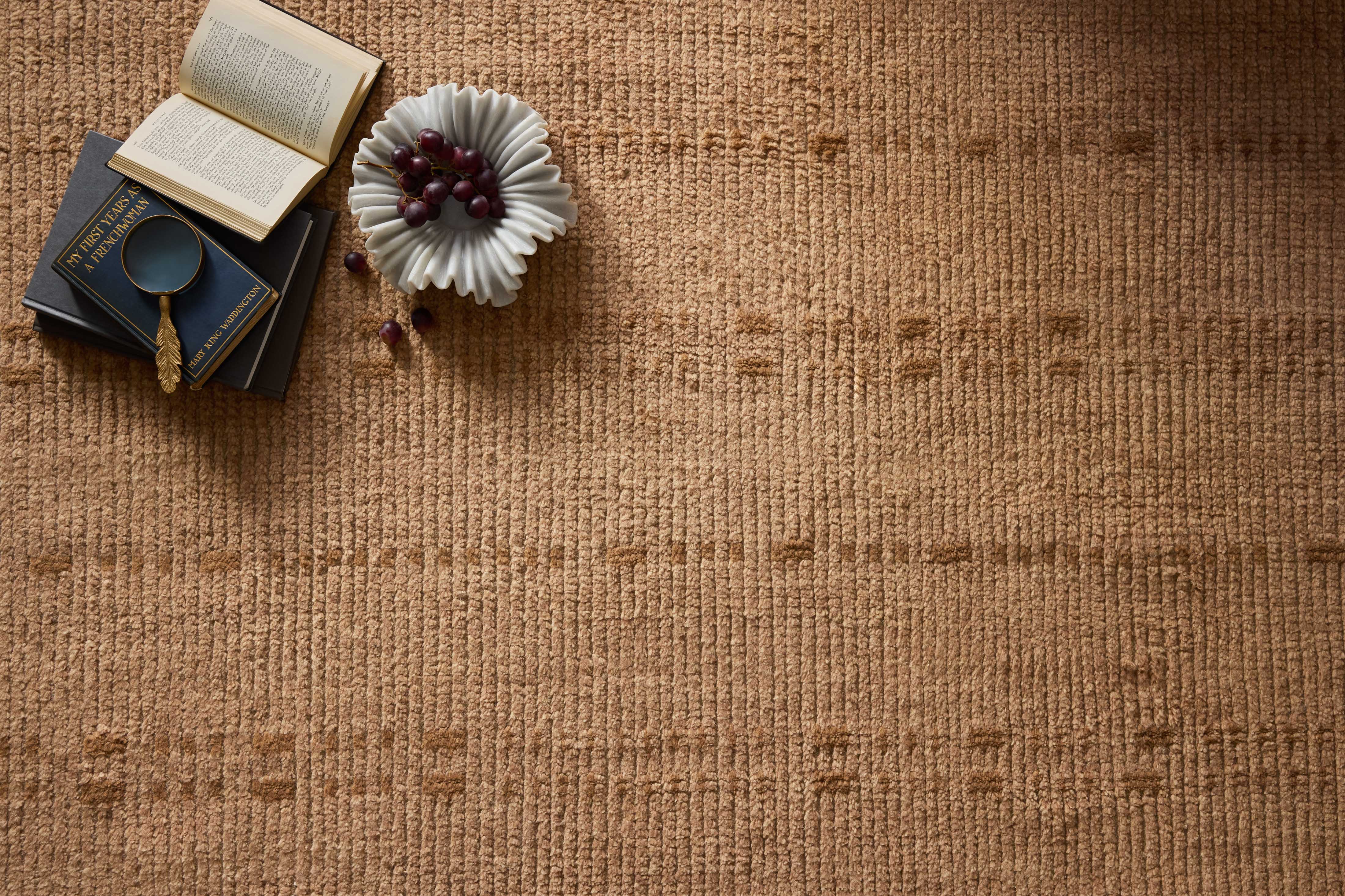 Jean Stoffer x Loloi David Rust Rug 1- RUGS - wool Loloi