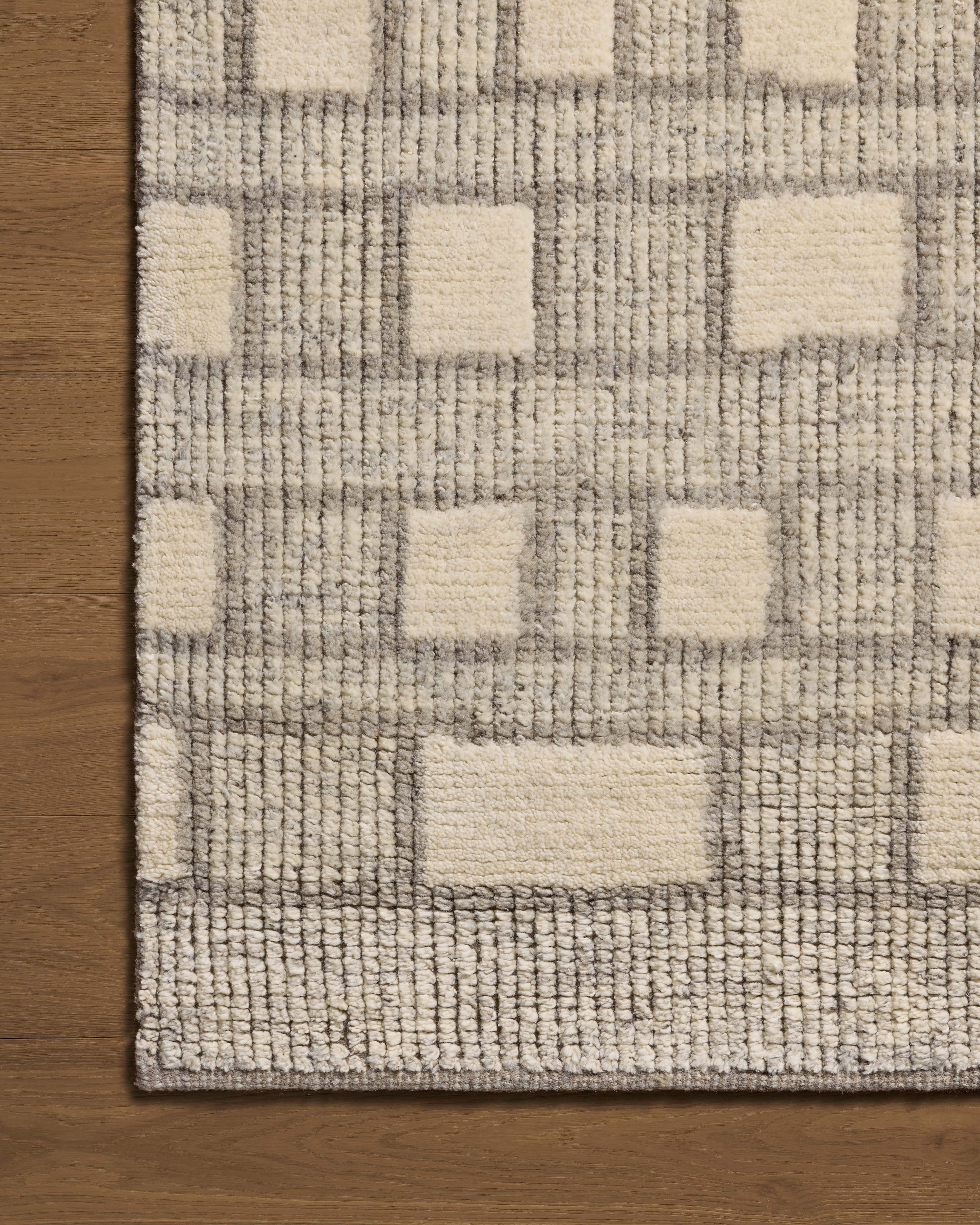 Jean Stoffer x Loloi David Grey Rug 1- RUGS - wool Loloi