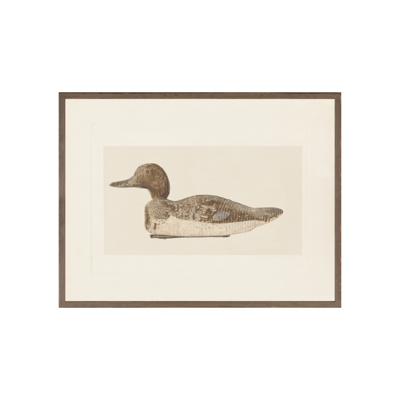 IN STORE - "Decoy Duck I" Framed Art Print ARTWORK - in store Celadon Art