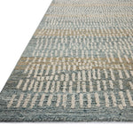 Loloi Elias Ocean / Oatmeal Rug 1- RUGS - wool Loloi