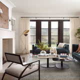 Loloi Elias Ocean / Oatmeal Rug 1- RUGS - wool Loloi