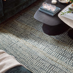 Loloi Elias Ocean / Oatmeal Rug 1- RUGS - wool Loloi