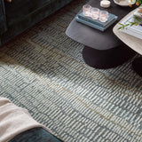 Loloi Elias Ocean / Oatmeal Rug 1- RUGS - wool Loloi