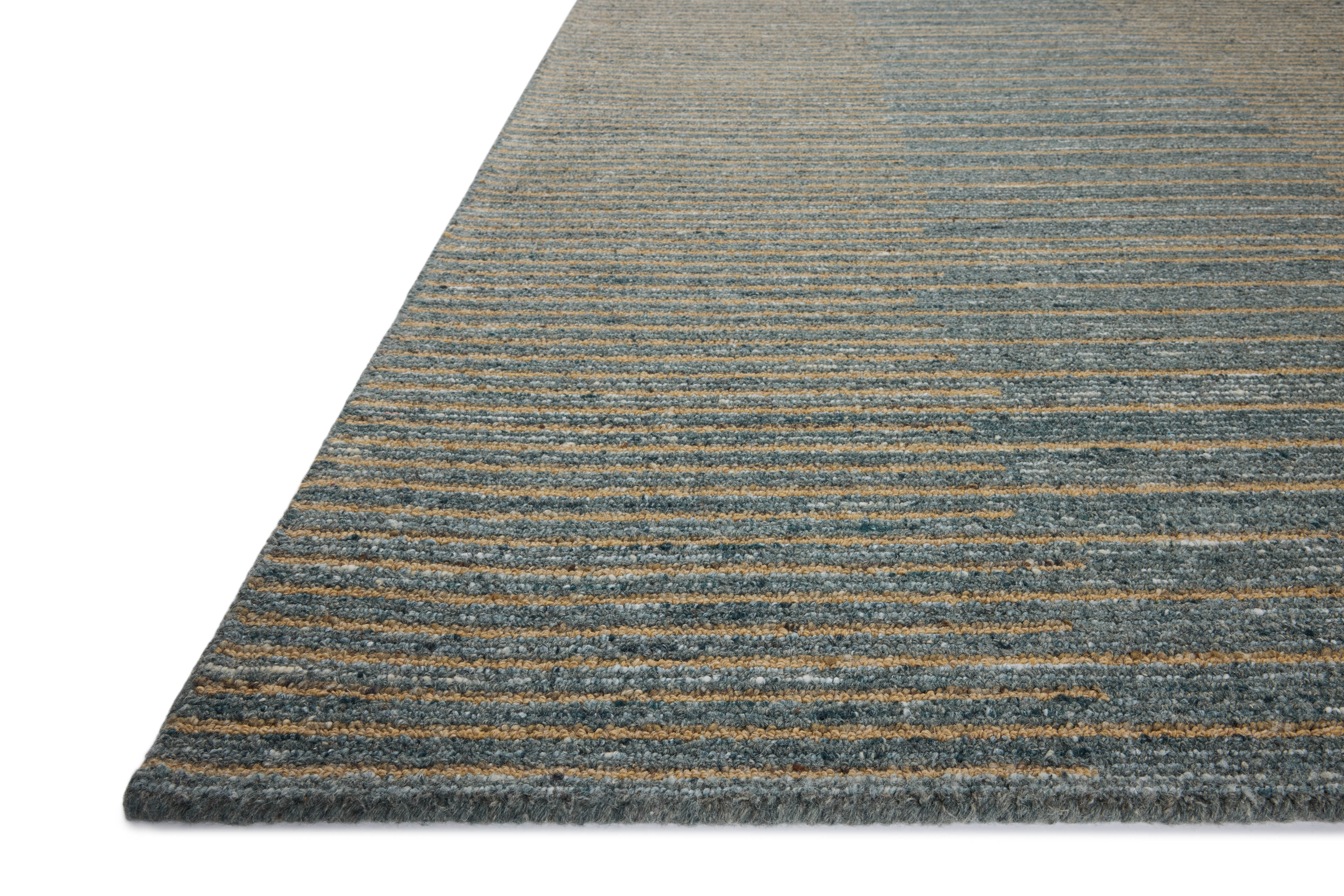 Loloi Elias Slate / Natural Rug 1- RUGS - wool Loloi
