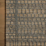 Loloi Elias Wheat / Charcoal Rug 1- RUGS - wool Loloi