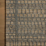 Loloi Elias Wheat / Charcoal Rug 1- RUGS - wool Loloi