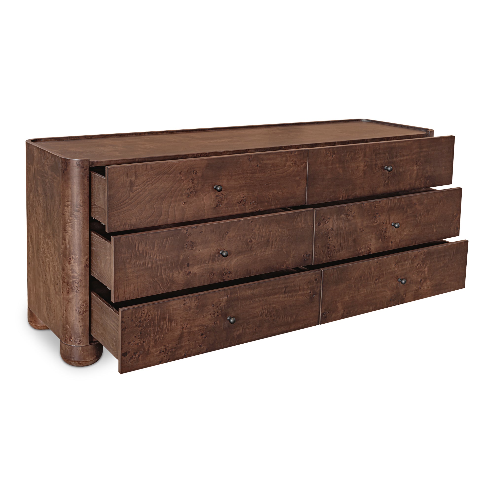 Garrick 6 Drawer Dresser Furniture - Dressers Moe's Furniture