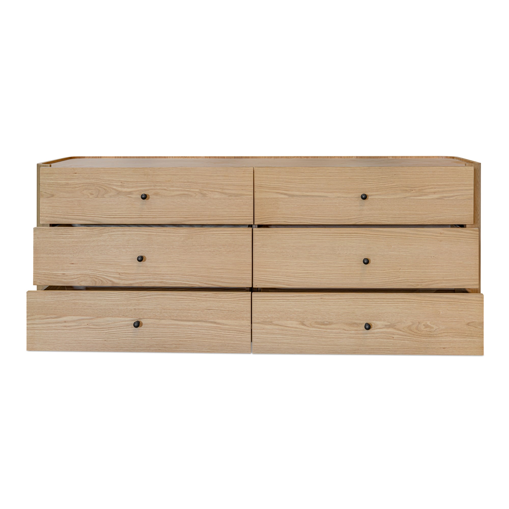 Garrick 6 Drawer Dresser Furniture - Dressers Moe's Furniture