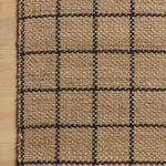 Chris Loves Julia x Loloi Fletcher Natural / Black Rug RUGS - checkered Loloi