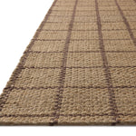 Chris Loves Julia x Loloi Fletcher Natural / Brown Rug RUGS - checkered Loloi