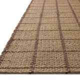 Chris Loves Julia x Loloi Fletcher Natural / Brown Rug RUGS - checkered Loloi