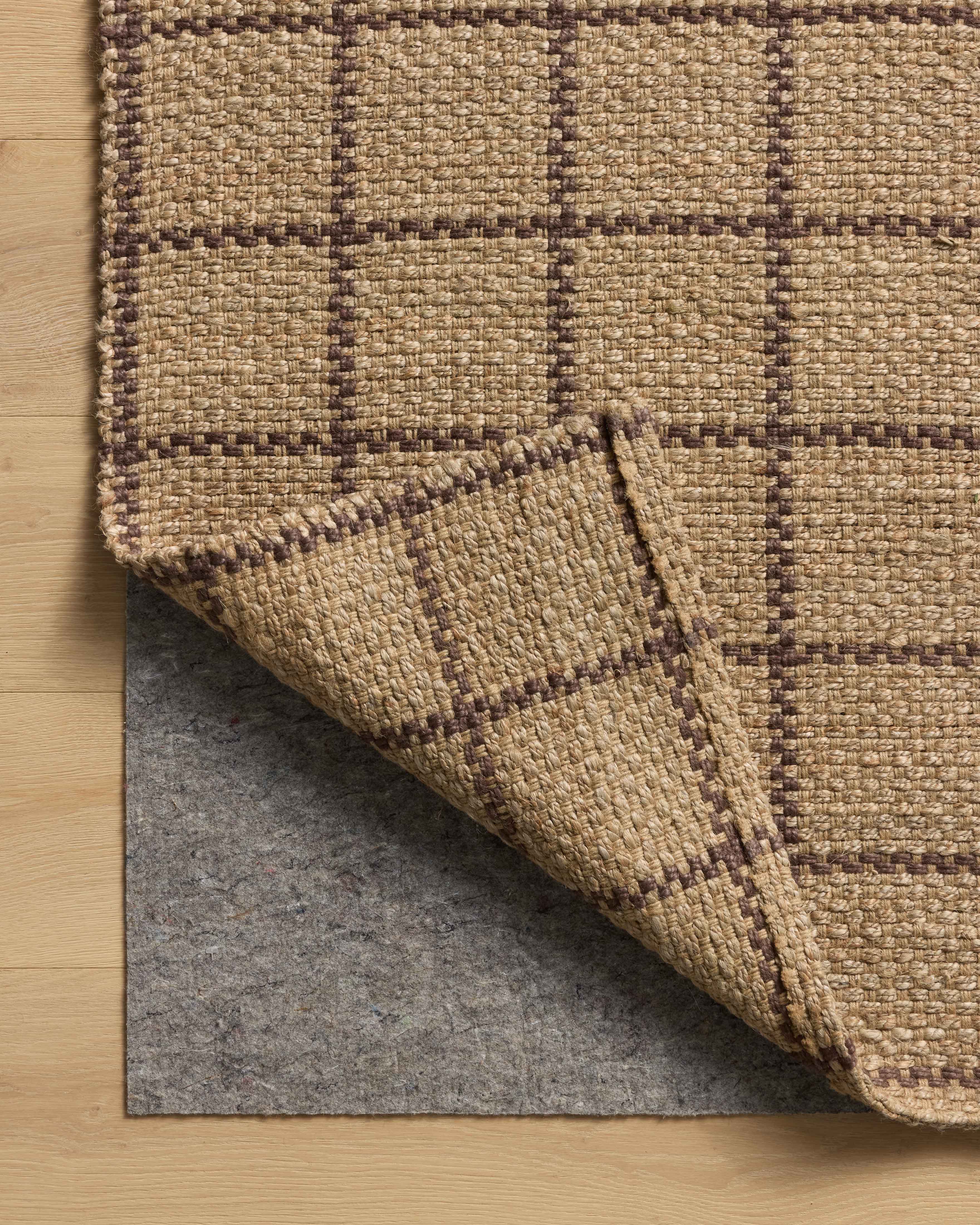 Chris Loves Julia x Loloi Fletcher Natural / Brown Rug RUGS - checkered Loloi