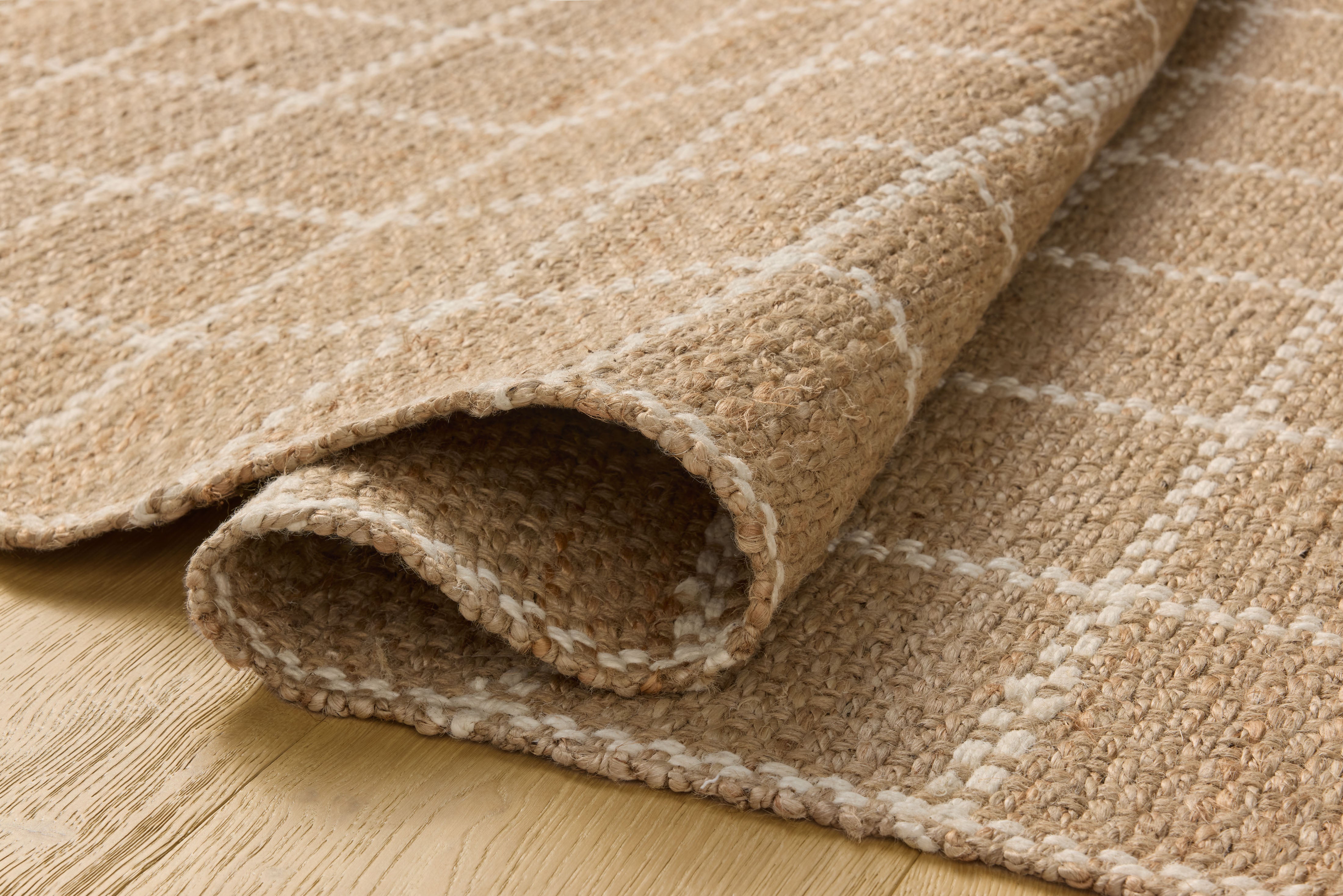 OVERSTOCK RUG - Loloi Fletcher Natural / Ivory Rug - 3'6" x 5'6" IN STORE - Sale Rug Loloi
